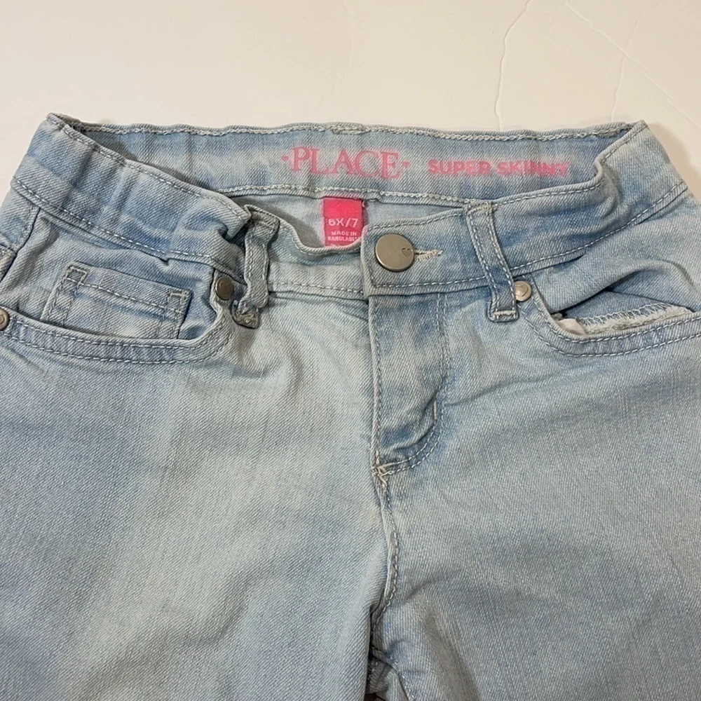 𝅺CHILDREN’S Place Super Skinny Jeans Size 6X/7